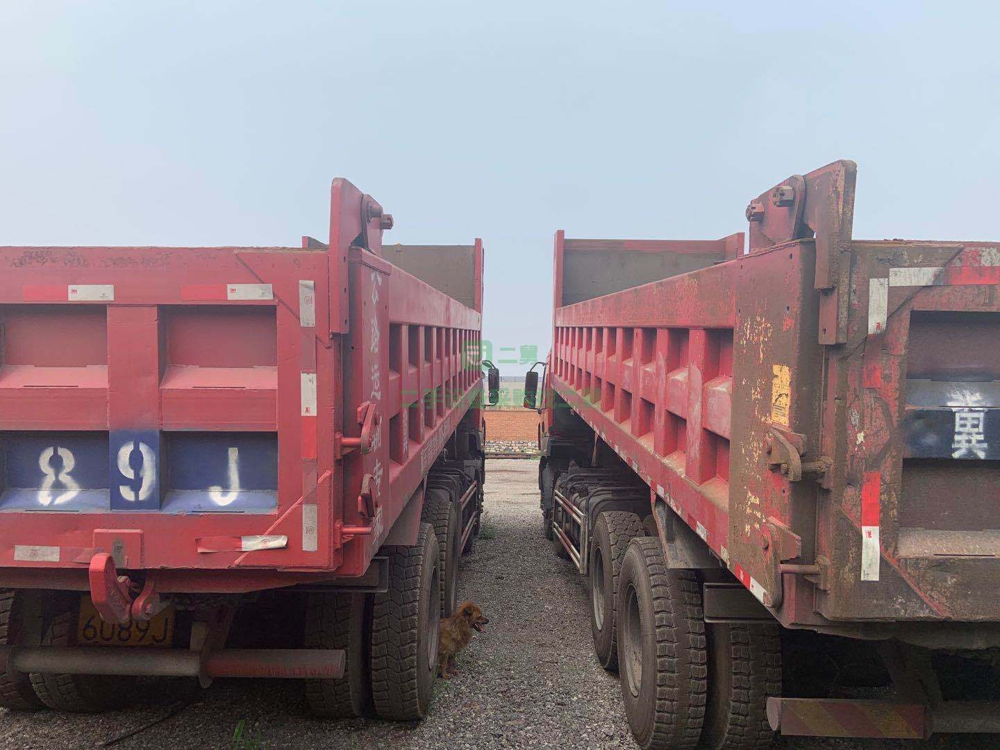 河北出售兩臺霸龍m5自卸車，國四的，16年6月份