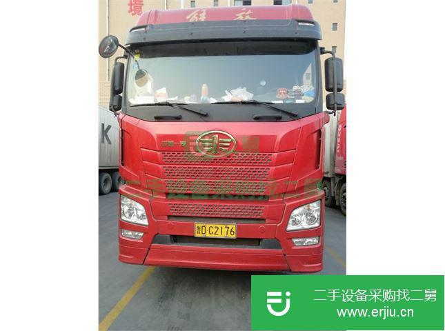 山東出售二手青島解放JH6前四后八廂式載貨車