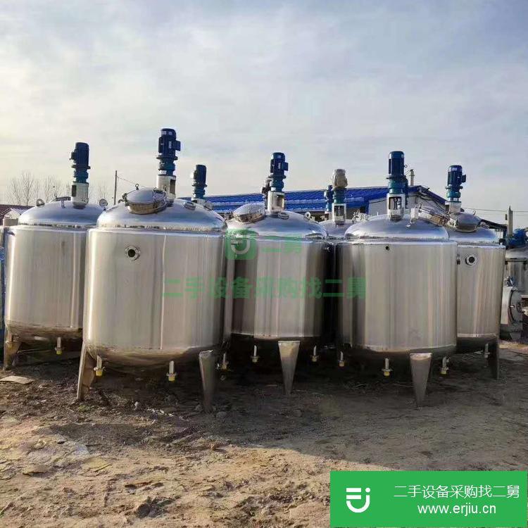山東出售二手不銹鋼儲罐