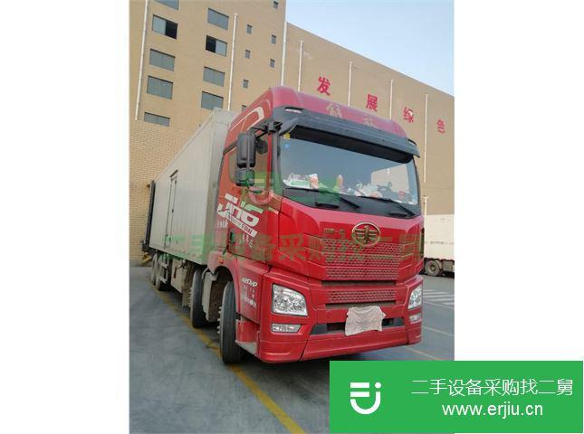 山東出售二手青島解放JH6前四后八廂式載貨車