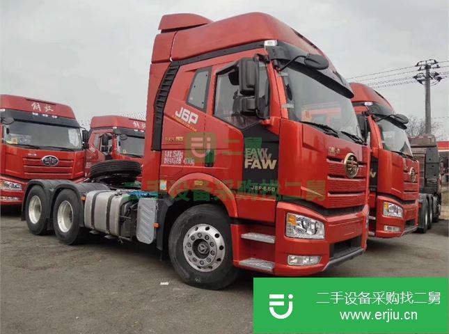 山東出售二手一汽解放J6P牽引車