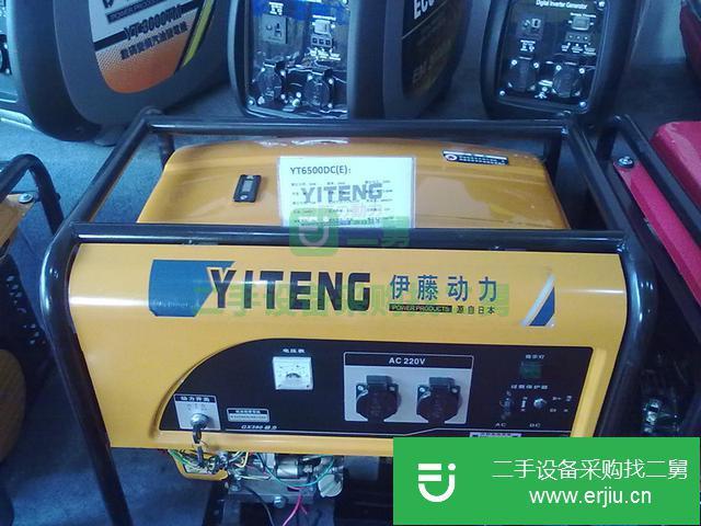 江蘇出售二手5KW汽油發電機