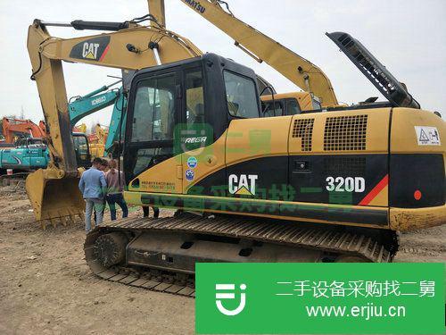 上海出售二手卡特320D挖掘機