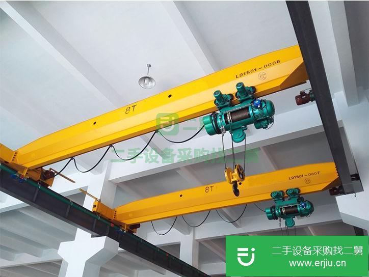 河南出售二手5噸單梁橋式起重機