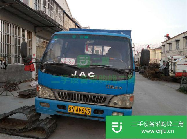 江蘇出售二手江淮前二后四倉柵貨車