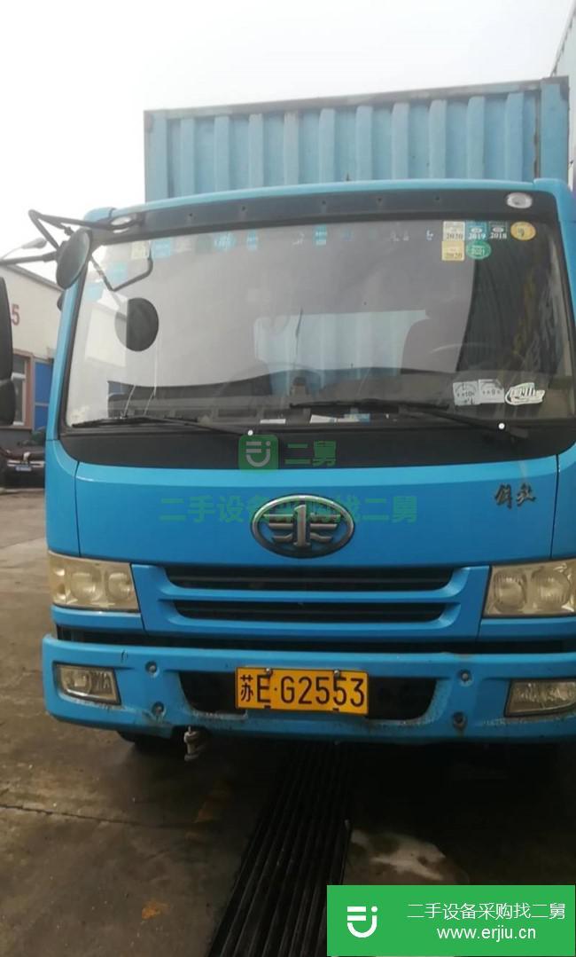江蘇出售二手一汽解放J5K廂式貨車