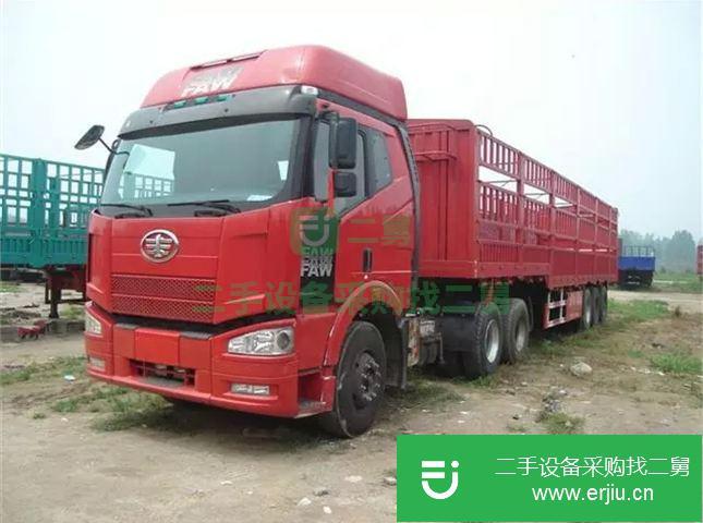 湖南出售二手一汽解放J6前四后六牽引車