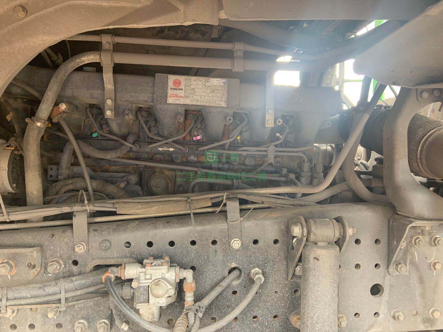 河北出售一臺二手18年國五的歐曼后八輪自卸車