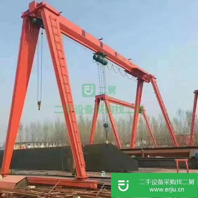 山東省出售二手單梁龍門吊