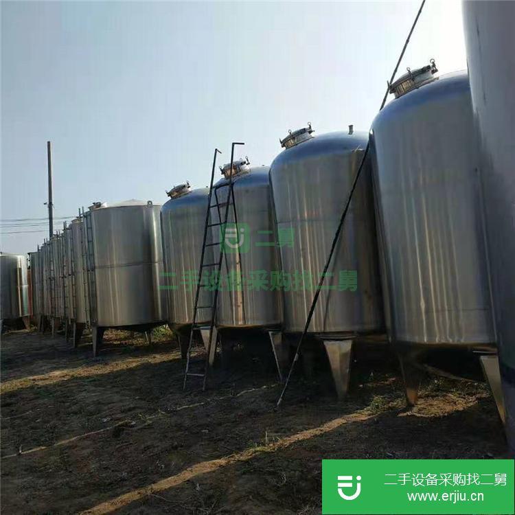 山東出售二手不銹鋼儲罐