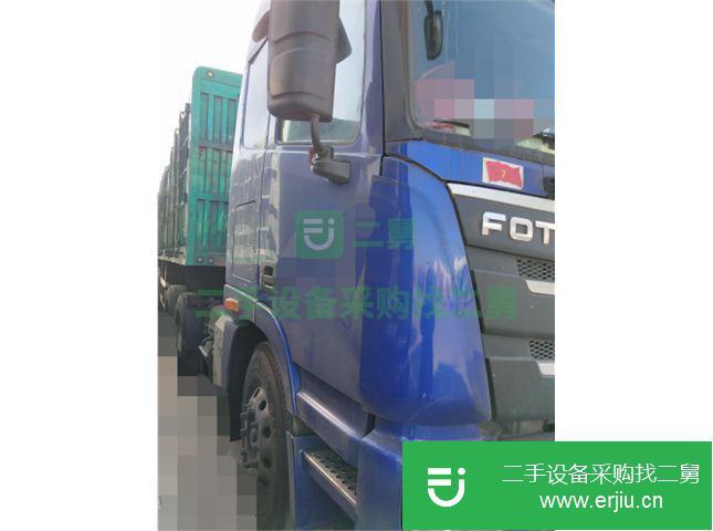 河北出售二手福田雙驅輕體半掛車