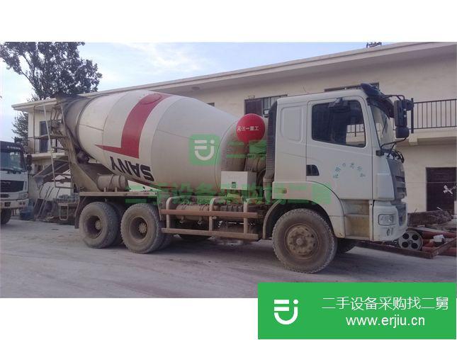 云南出售二手三一重工10方混凝土攪拌車