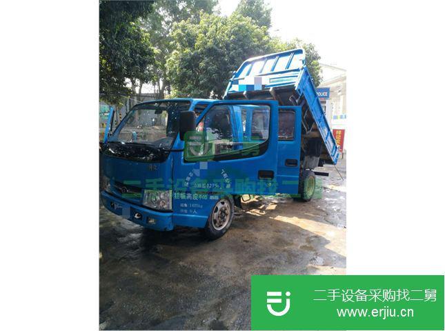 廣東出售二手解放雙排平板自卸車