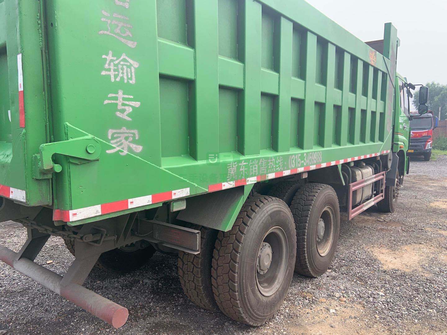 河北出售一臺二手18年國五的歐曼后八輪自卸車
