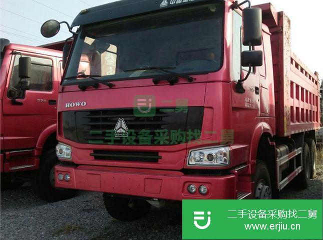 山東出售二手中國重汽前二后八自卸車