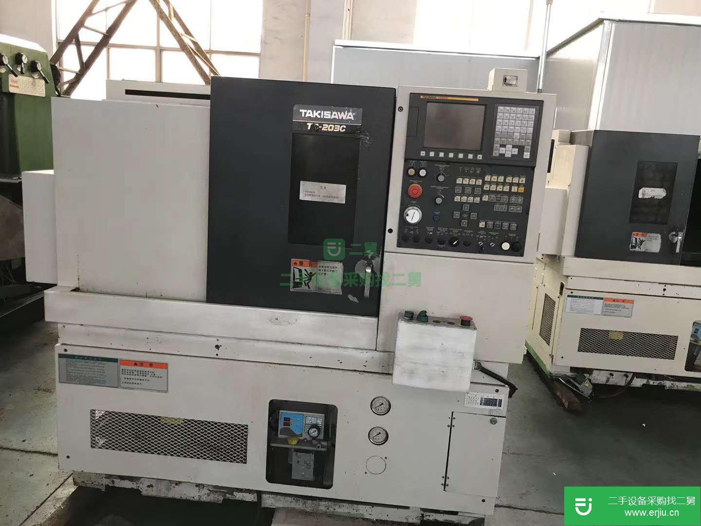 浙江出售二手日本瀧澤TC-203C數(shù)控車床