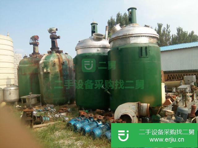 山東出售二手反應(yīng)釜九成新