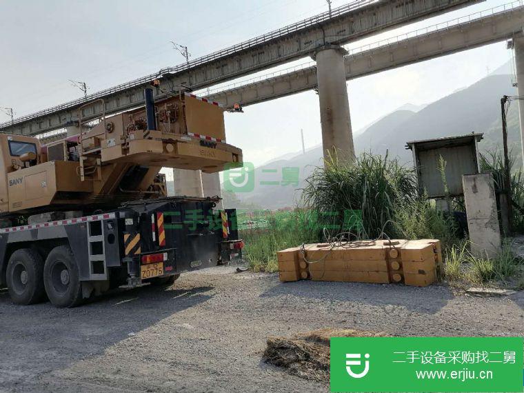 重慶市出售二手80噸三一輪式吊車