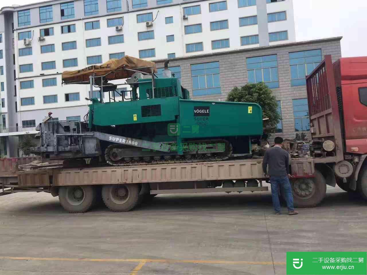 廣西出售二手福格勒SUPER1800瀝青攤鋪機