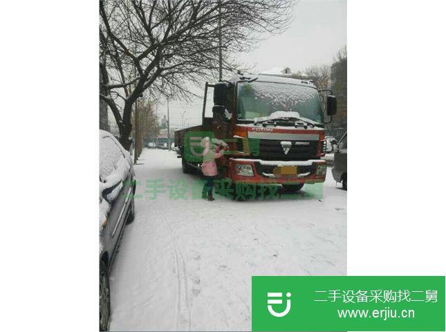 北京出售二手福田前二后四自卸車