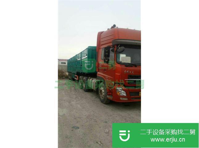 黑龍江出售二手倉欄半掛車