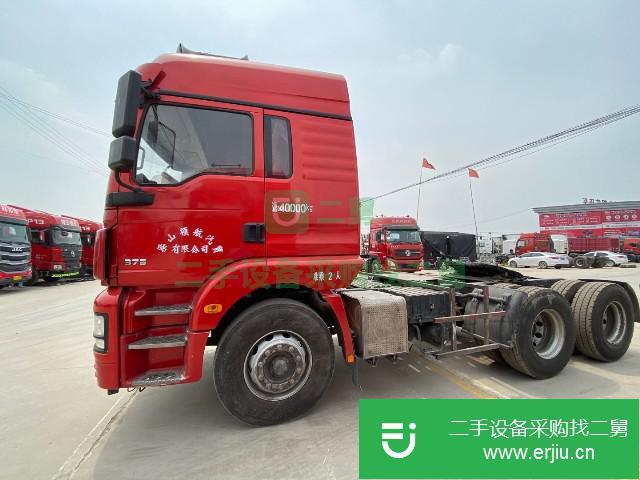 江蘇出售二手陜汽重卡德龍M3000國五牽引車