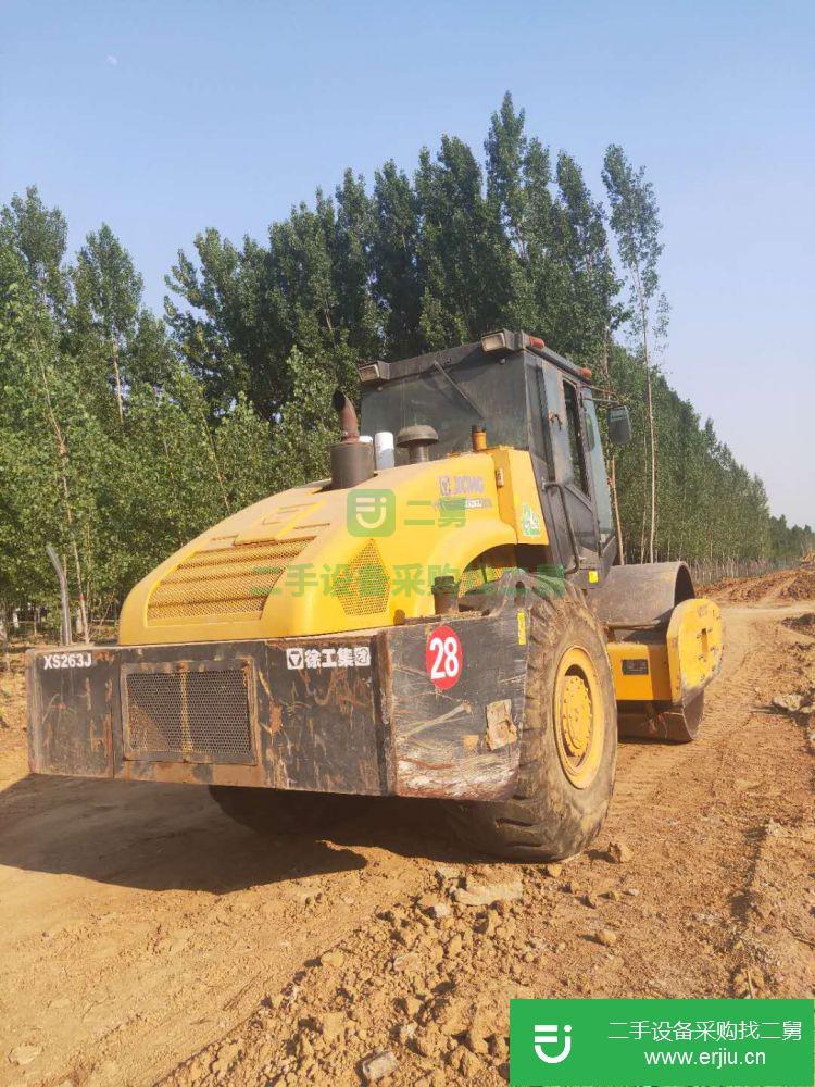 江蘇省出售二手徐工XS263J壓路機