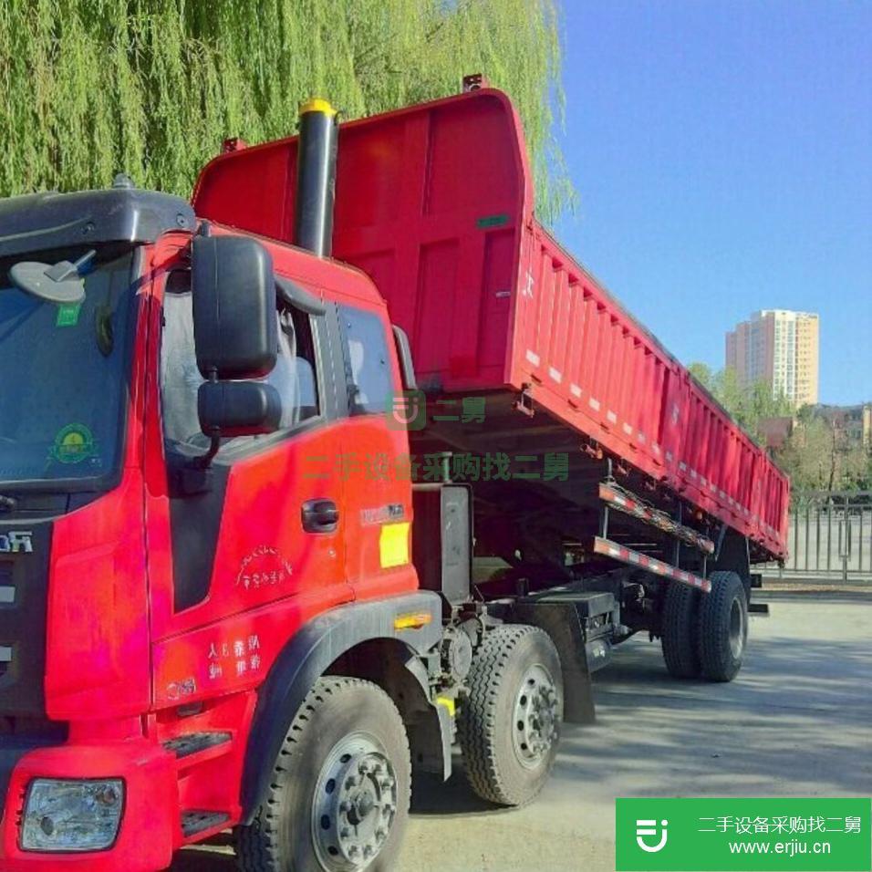 新疆出售二手 福田瑞沃平板自卸車