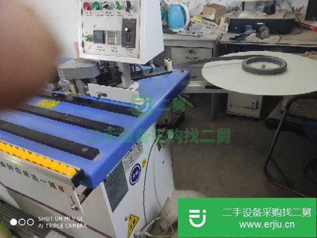 山東出售二手雙面涂膠封邊修邊機