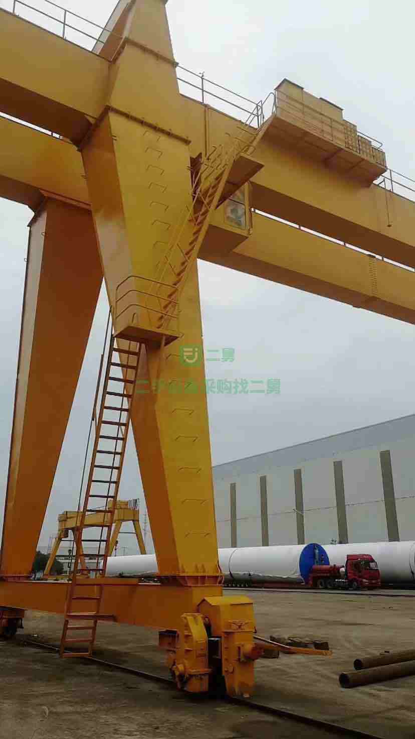 江蘇出售二手MG32噸龍門吊跨度35米各懸12米，升高12米