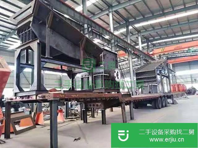 河南出售二手大型移動破碎機