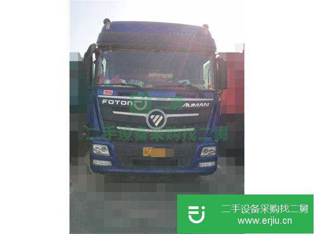 河北出售二手福田雙驅輕體半掛車