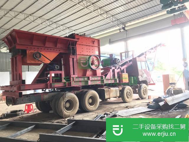 廣西出售二手移動(dòng)破碎機(jī)