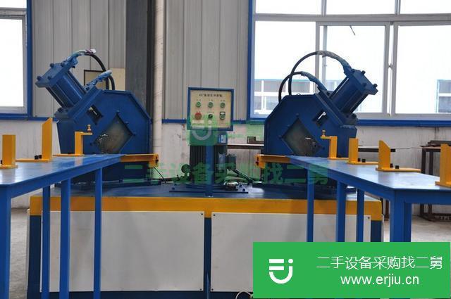 湖北出售二手門框45度角液壓沖剪機