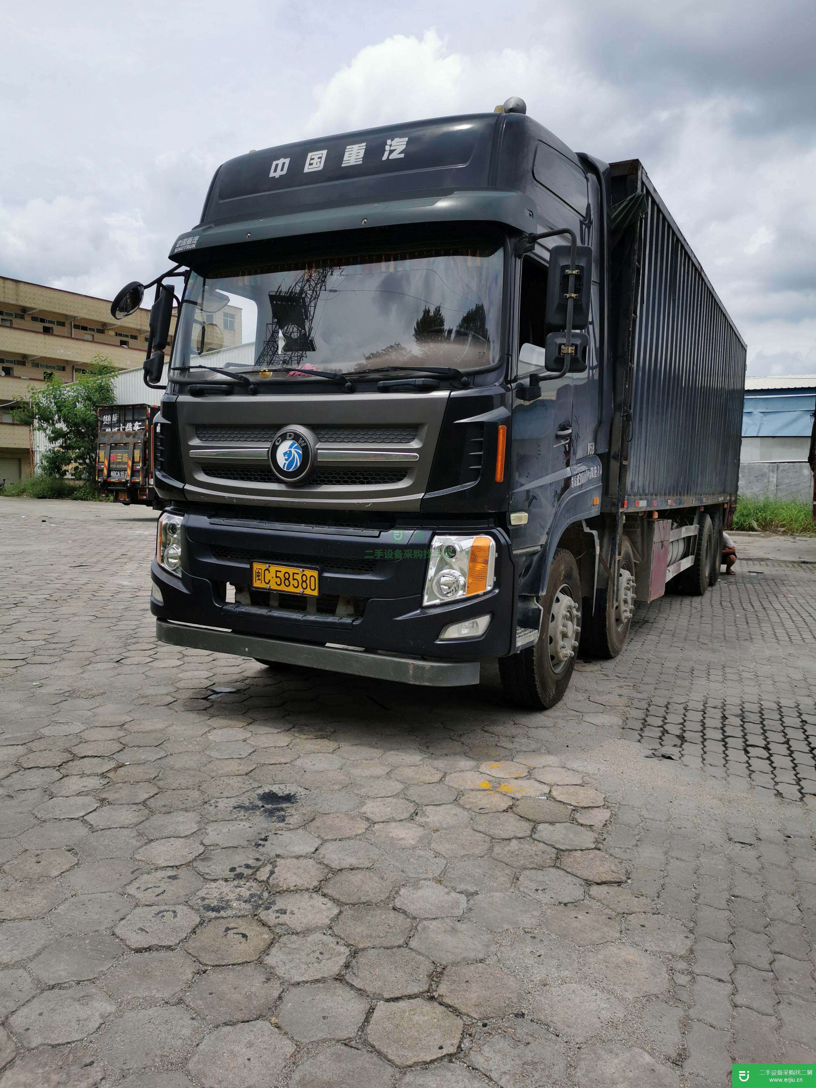 廣東省出售二手重汽王牌載貨車