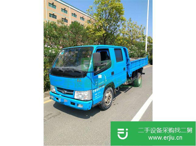 廣東出售二手解放雙排平板自卸車