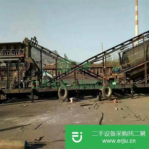 河南出售二手大型移動破碎機