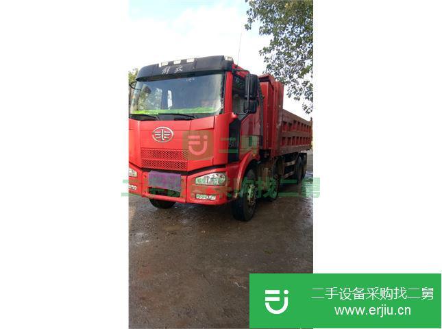湖南出售二手一汽解放J6P前四后八自卸車
