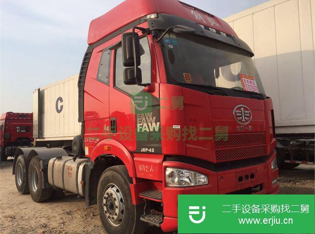 山東出售二手一汽解放J6牽引車