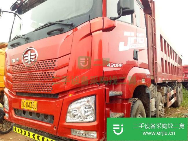 福建出售二手青島解放龍V自卸車