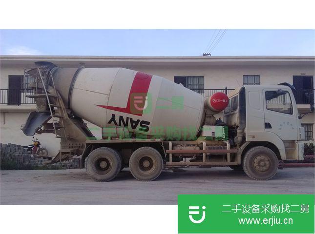云南出售二手三一重工10方混凝土攪拌車