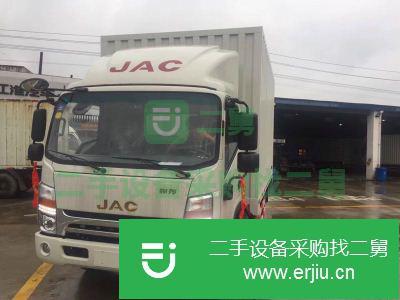 湖北出售二手江淮帥鈴前二后四廂式排半貨車