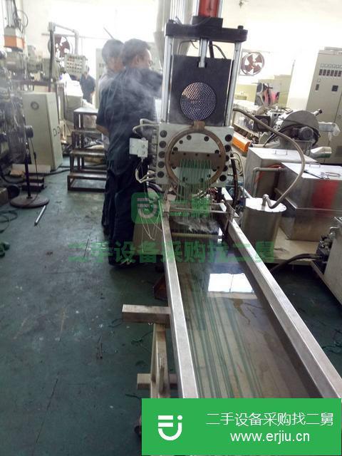 江蘇出售二手PP廢舊塑料造粒機