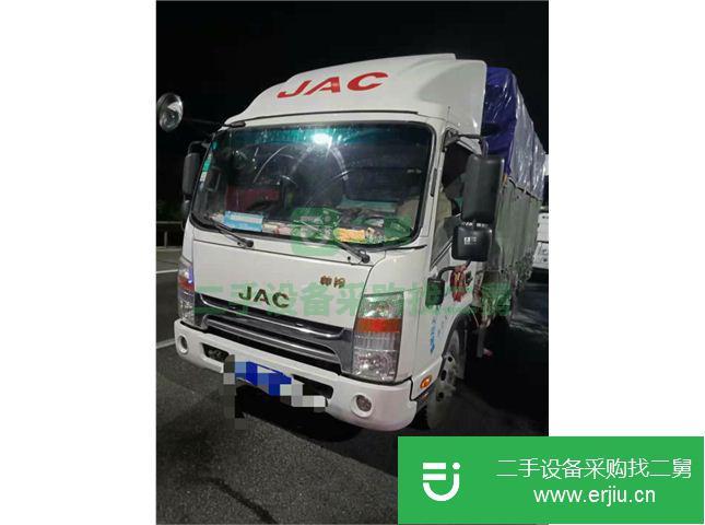河北出售二手江淮前二后四廂式排半貨車