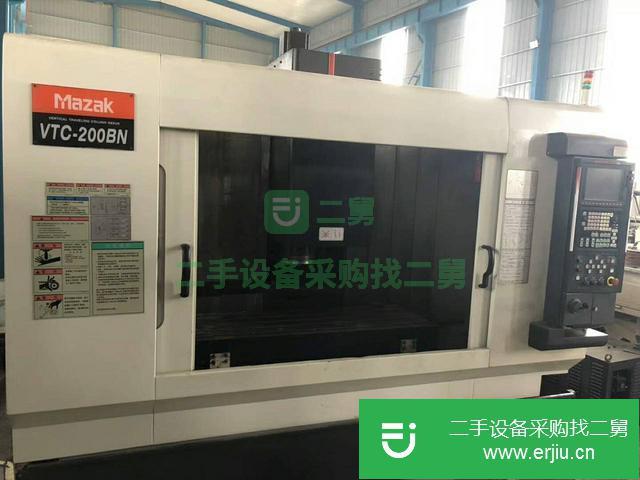 河北出售二手馬扎克VTC-200BN加工中心