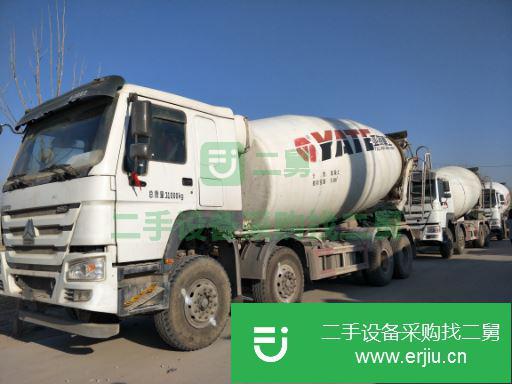 山東出售二手豪沃前四后八攪拌車