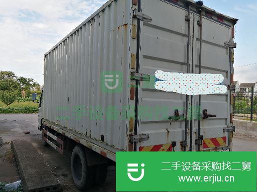 浙江出售二手一汽解放箱式貨車