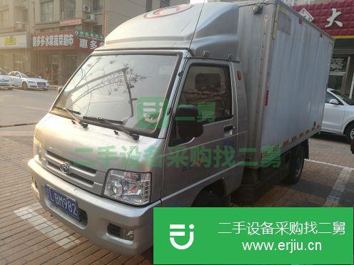 遼寧出售二手福田箱式貨車