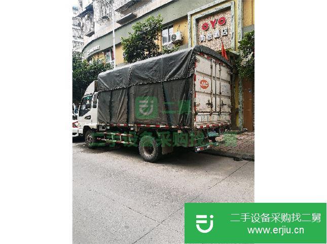 四川出售二手江淮排半篷式貨車