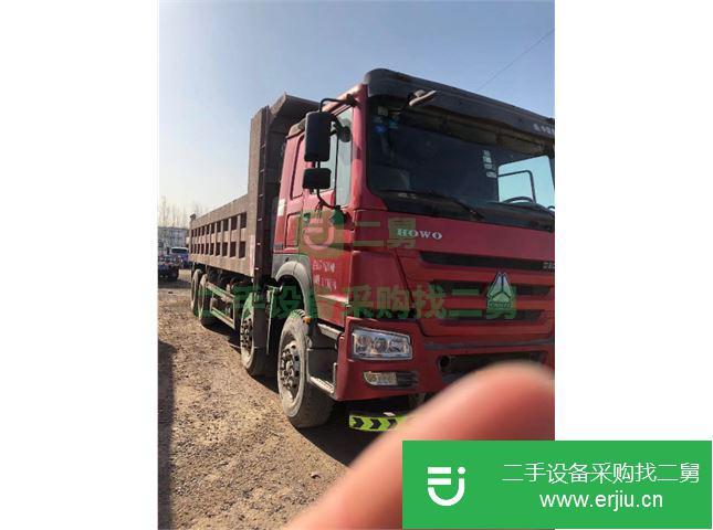 河南出售二手豪沃380自卸車